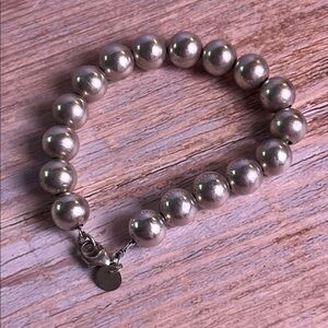 Tiffany & Co. Silver Ball Bead Bracelet